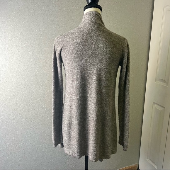 Barefoot Dreams Cozy Calypso Cardigan Bamboo Chic Lite Brown S/M Neutral - Picture 3 of 7